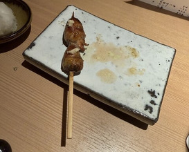 Dinner at Yakitori Omino