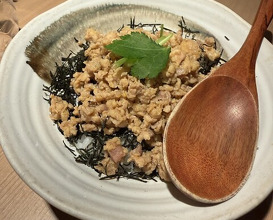Dinner at Yakitori Omino