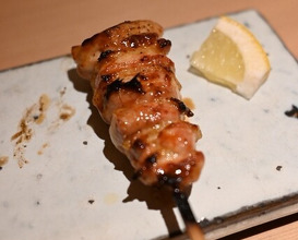 Dinner at Yakitori Omino
