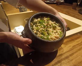 Dinner at Onjaku (温石)