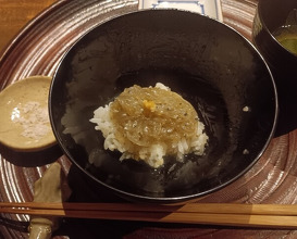Dinner at Onjaku (温石)