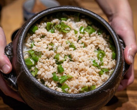 Dinner at Onjaku (温石)