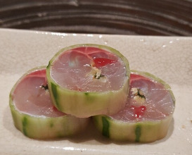 Dinner at Onjaku (温石)