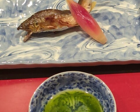 Dinner at Akanezaka Onuma (茜坂大沼)