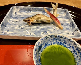 Dinner at Akanezaka Onuma (茜坂大沼)