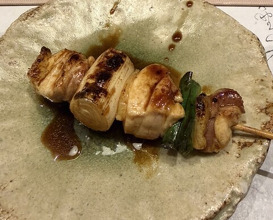 Dinner at Jidoriya Onza (じどりや 穏座)