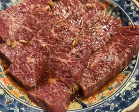 Dinner at Keiraku Yakiniku Pome (京洛焼肉 ぽめ)