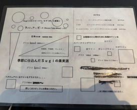 Dinner at PRESENTE Sugi (プレゼンテ スギ)