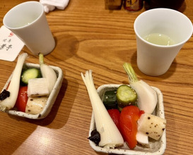 Dinner at Riba Tei (里葉亭)