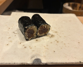 Dinner at Sushi Ryujiro