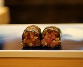 Dinner at Sushi Saeki