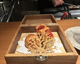 Dinner at Japanese inspired Italian cuisine sai (日本のイタリア料理店 sai)