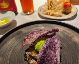 Dinner at Japanese inspired Italian cuisine sai (日本のイタリア料理店 sai)