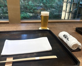 Dinner at Sennyuji Saika