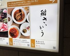 Dinner at Sushi Saitou (鮨 さいとう)