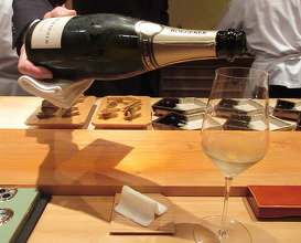 Dinner at Sushi Sakai