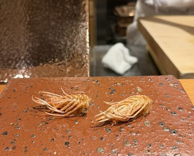 Dinner at Tempura Sakurabito