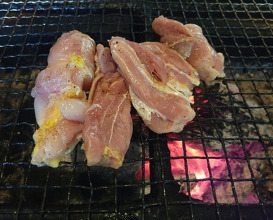 Dinner at Robatayaki Sanroku (ろばたやき山ろく)