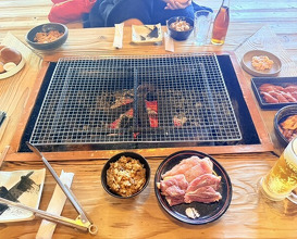 Dinner at Robatayaki Sanroku (ろばたやき山ろく)