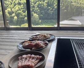 Dinner at Robatayaki Sanroku (ろばたやき山ろく)
