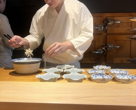 Dinner at Sushi Sanshin