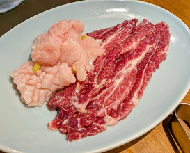 Dinner at Sumibiyakiniku Horumon Sawaishi
