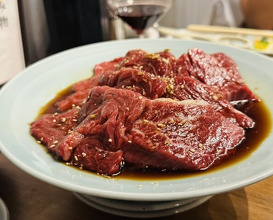 Dinner at Sumibiyakiniku Horumon Sawaishi