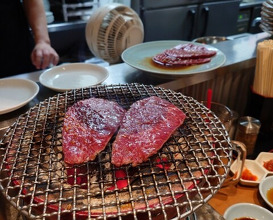 Dinner at Sumibiyakiniku Horumon Sawaishi