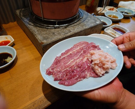 Dinner at Sumibiyakiniku Horumon Sawaishi