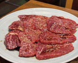 Dinner at Sumibiyakiniku Horumon Sawaishi
