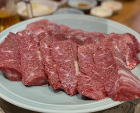Dinner at Sumibiyakiniku Horumon Sawaishi