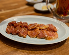 Dinner at Sumibiyakiniku Horumon Sawaishi