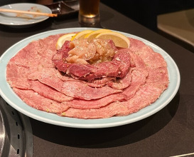 Dinner at Yakiniku Seiryuuen (焼肉 静龍苑)