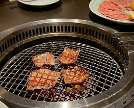 Dinner at Yakiniku Seiryuuen (焼肉 静龍苑)