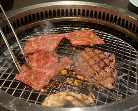 Dinner at Yakiniku Seiryuuen (焼肉 静龍苑)