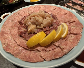 Dinner at Yakiniku Seiryuuen (焼肉 静龍苑)