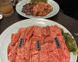 Dinner at Yakiniku Seiryuuen (焼肉 静龍苑)