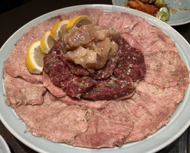 Dinner at Yakiniku Seiryuuen (焼肉 静龍苑)