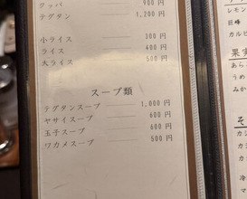 Dinner at Yakiniku Seiryuuen (焼肉 静龍苑)