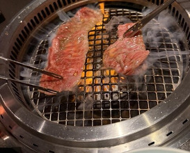 Dinner at Yakiniku Seiryuuen (焼肉 静龍苑)