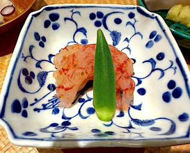 Dinner at Japanese restaurant Seizan