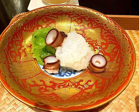 Dinner at Japanese restaurant Seizan
