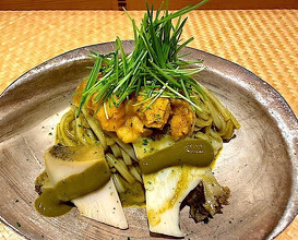 Dinner at Japanese restaurant Seizan