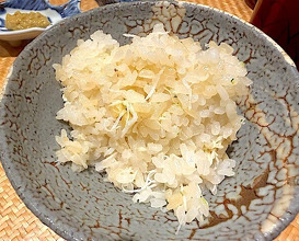 Dinner at Japanese restaurant Seizan