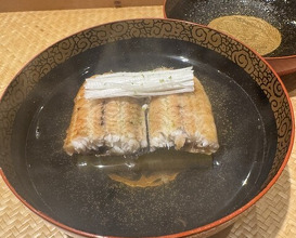 Dinner at Japanese restaurant Seizan