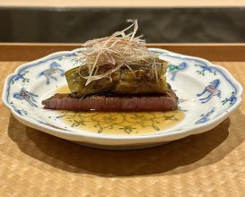 Dinner at Japanese restaurant Seizan