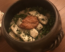 Dinner at Japanese restaurant Seizan