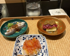 Dinner at Japanese restaurant Seizan