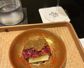 Dinner at Japanese restaurant Seizan