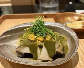 Dinner at Japanese restaurant Seizan